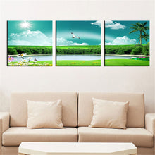 Load image into Gallery viewer, Free Shipping Oil Painting Canvas Wall Art Picture Landscape Forest Lake Canvas Painting Modern Living Room Decorative
