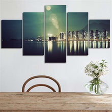 Load image into Gallery viewer, 2016 5Planes Home Decora Poster Print Canvas Art Picture The Light Reflection In The River Wall Painting For Living Room
