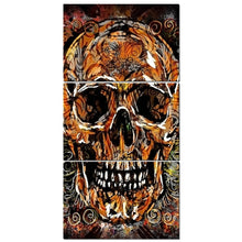 Load image into Gallery viewer, ArtSailing HD Printed 3 Piece Canvas Painting Abstract Colorful Skull Picture Modular Canvas Prints For For Living Room Decor
