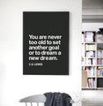 Inspiration Quote Canvas Painting Poster, Wall Pictures For Living Room Home Decoration Print On Canvas, Frame not include FA140