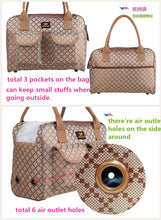 Load image into Gallery viewer, Pet Dog Carrier Bag Sturdy Oxford Outdoor Carrier
