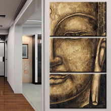 Load image into Gallery viewer, The original High Quality HD Group Oil Painting 3 Panel Wall Art Religion Buddha Oil Painting On Canvas NO Framed wall picture
