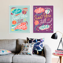Load image into Gallery viewer, Modern Colorful Inspirational Love Quotes Typography Retro Vintage A4 Poster Prints Hippie Canvas Paintings Wall Art Decor Gifts
