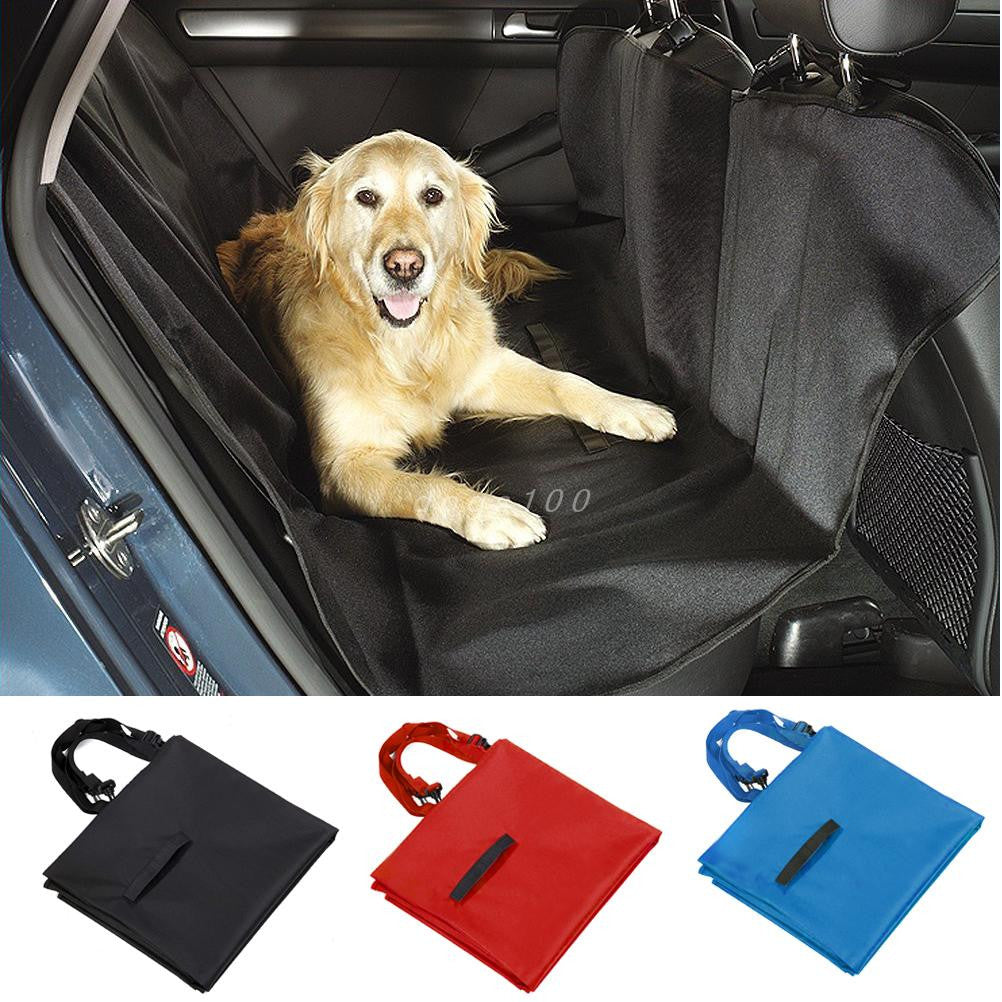 Pet Dog Car Seat Cover for Rear Bench Seat Waterproof Hammock Style Outdoor Car Seat Cover for Dogs