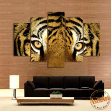 Load image into Gallery viewer, 5 Piece Wall Art Tiger Picture Animal Painting Modern Art Picture for Bedroom Living Room Canvas Prints No Frame

