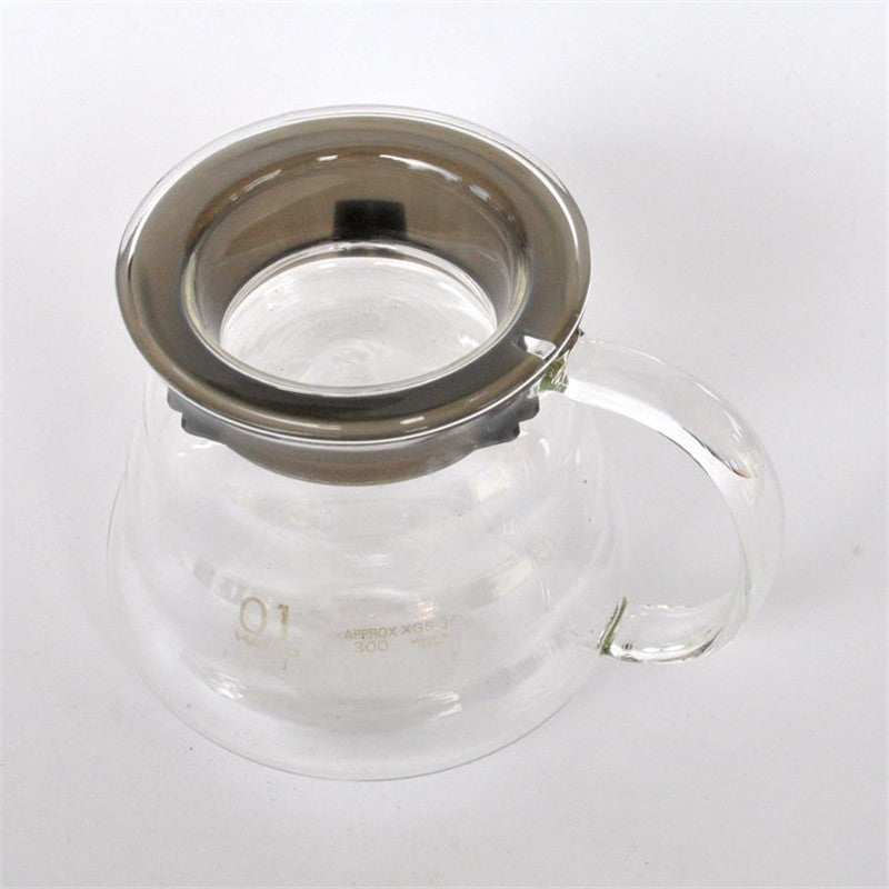 360ML high-quality glass coffee pots / Creative clouds shapes kettle coffee percolator and tea pot kitchen tools