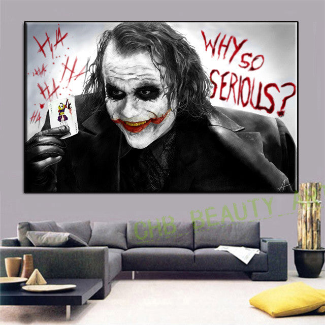 Canvas Art Wall Painting Batman Film Movie Joker Home Decorative Wall Pictures For Living Room Posters And Prints