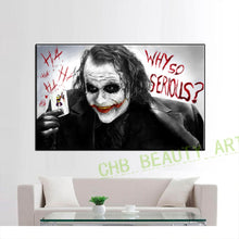 Load image into Gallery viewer, Canvas Art Wall Painting Batman Film Movie Joker Home Decorative Wall Pictures For Living Room Posters And Prints
