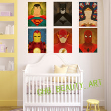 Load image into Gallery viewer, 9 Huge Canvas Print Super Heroes Series Canvas Painting For Kids Room Wall Art Home Decoration Picture Unframed
