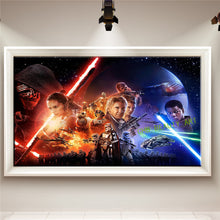 Load image into Gallery viewer, Canvas Painting Star Wars Episode The Force Awakens Poster Prints Pop Movie Film Hipster Canvas Painting Bedroom Wall Art Gift
