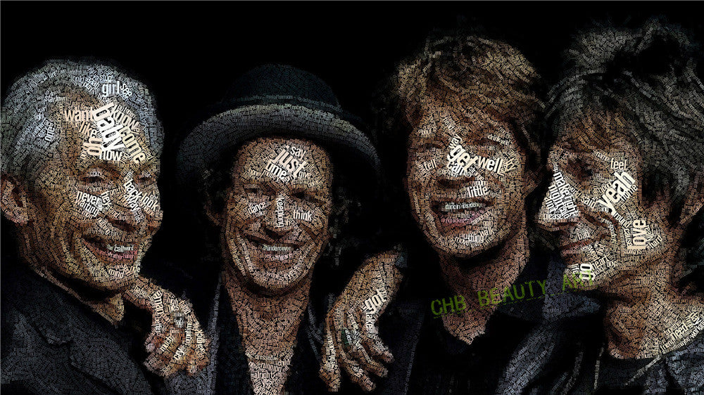 The Rolling Stones Canvas Painting Home Decor Modern Paintings Decorative Picture Wall Pictures For Living Room No Frame