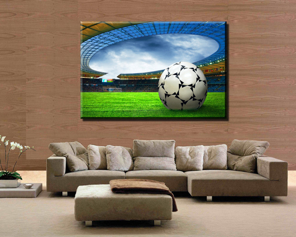 1 Pcs Football  Modern Home decoration Wall  painting Canvas picture Art HD Print Painting for bedroom gift
