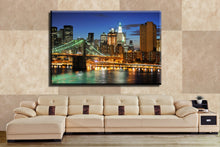 Load image into Gallery viewer, 1 Piece Hot Sell Bridge and City  Modern Home decoration Wall Decor painting Canvas Art HD Print Painting  80X120cm
