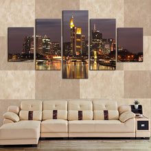 Load image into Gallery viewer, 5 Pcs(No Frame) HD Beautiful City Building Canvas Print Painting Wall Art Picture Home Decoration Painting Wall Painting Canvas
