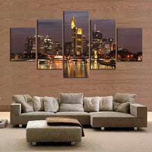 Load image into Gallery viewer, 5 Pcs(No Frame) HD Beautiful City Building Canvas Print Painting Wall Art Picture Home Decoration Painting Wall Painting Canvas
