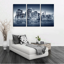 Load image into Gallery viewer, 3 Panels Coastal cities print painting Canvas Wall Art Picture Home Decoration Living Room canvas picture wall painting
