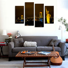 Load image into Gallery viewer, Unframed 4 Piece Modern City Scenery Home Wall Decor Canvas Picture Art HD Print Painting On Canvas For Home Decor
