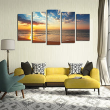 Load image into Gallery viewer, 5 panels(No Frame) Seaview Modern Home Wall Decor Painting Canvas Art HD Print Painting Canvas Picture For Home Decor
