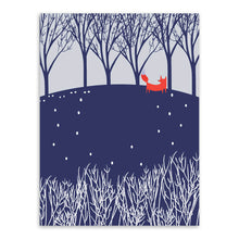 Load image into Gallery viewer, Nordic Minimalist Landscape Animal Fox Snow Forest A4 Art Print Poster Wall Picture Canvas Painting Living Room Decor No Frame
