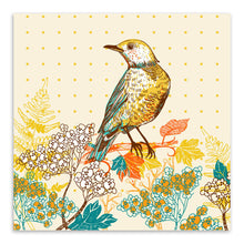 Load image into Gallery viewer, Vintage Retro Colorful Birds Animals Cottage Flower Canvas Large Art Print Poster Rurural Wall Picture Living Room Home Decor
