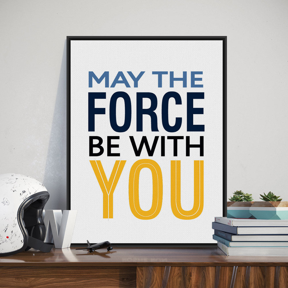 Modern Minimalist Motivational Typography Star Wars Quotes A4 Art Print Poster Wall Picture Canvas Painting Kids Room Home Decor