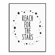 Load image into Gallery viewer, Modern Nordic Minimalist Motivational Typography Quote A4 Art Print Poster Star Wall Picture Canvas Painting Boy Kids Room Decor

