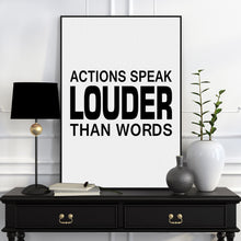 Load image into Gallery viewer, Modern Minimalist Black White Motivational Typography Quote A4 Poster Print Wall Art Living Room Decor Canvas Painting
