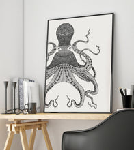 Load image into Gallery viewer, Octopus Canvas Art Print Poster, Wall Pictures for Home Decoration, Wall Decor YE153
