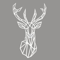 Load image into Gallery viewer, AYA DIY Wall Stickers Wall Decals, Geometric Deer Head  Wall Sticker Type PVC Wall Stickers M42*70cm /L56*94cm
