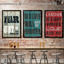 Load image into Gallery viewer, Vintage Poster Retro and Nostalgic Inspired Saying Canvas Painting Prints Wall Decor Bar,Office, Home Decor, Frames Not included
