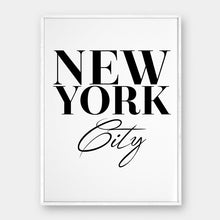 Load image into Gallery viewer, New York City Wall Art, Scandinavian print, Black and White Poster, Canvas Art Painting Wall Pictures For Living Room, No Frame
