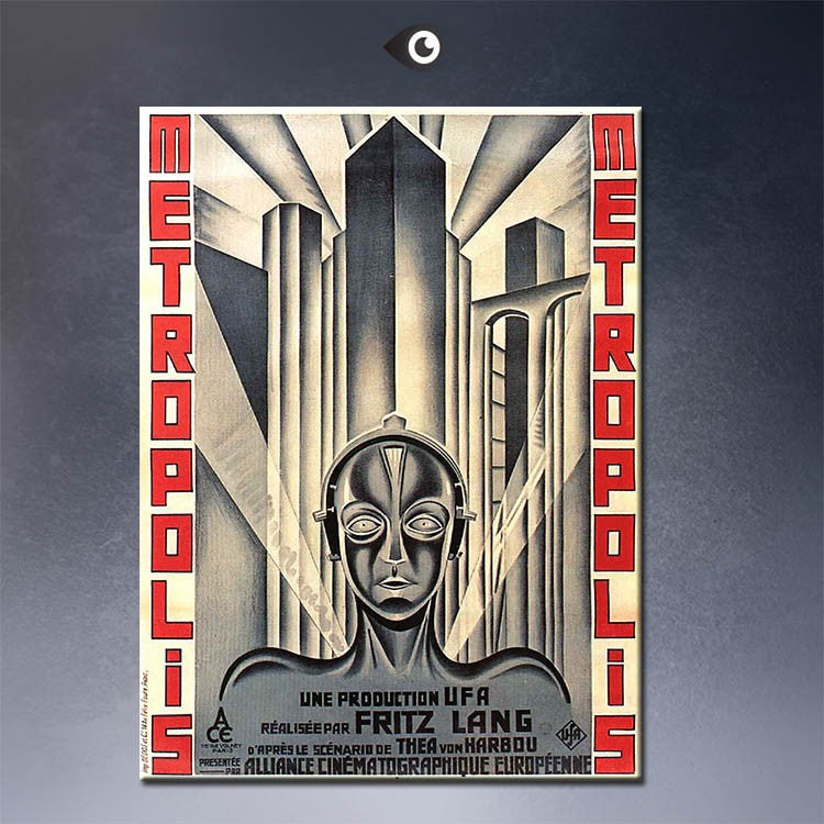 metropolis Art Movie Posters wall Art Picture Prints on Canvas