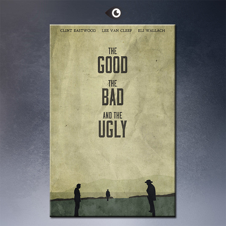 The Good, the Bad, and the Ugly by disgorgeapocalypse movie Poster wall Art Picture Prints on Canvas for decorative
