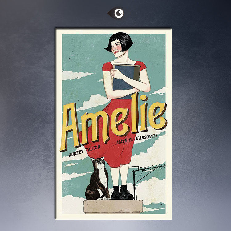 Amelie, Jean-Pierre Jeunet  Poster  wall Art Picture Prints on Canvas
