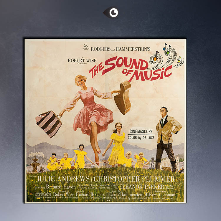 RODGERS AND HAMMERSTEIN'S THE SOUND OF MUSIC 1965 DIRECTED BY ROBERT WISE MOVIE Art Print  poster  on canvas for wall decoration