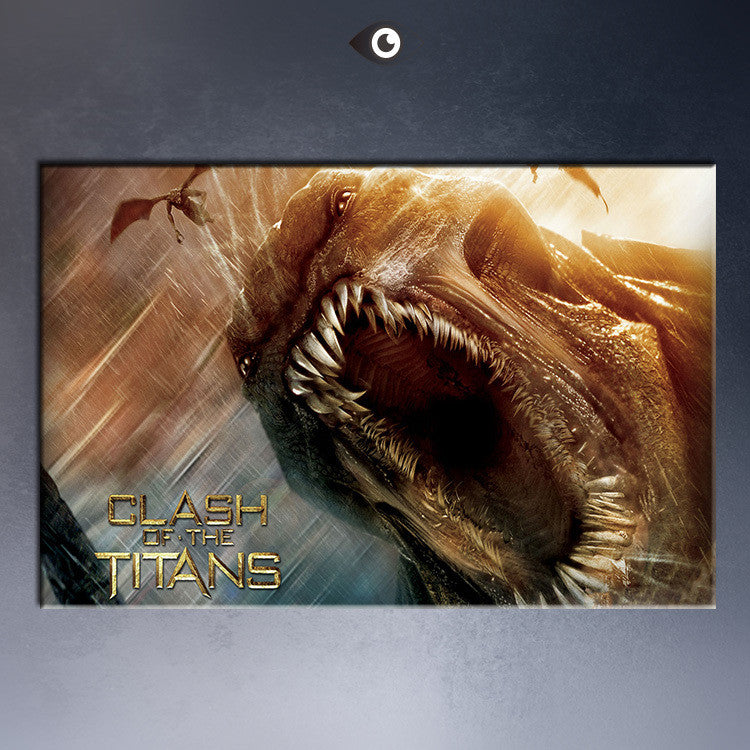 Free shipment 2010_clash_of_the_titans- 2 movie poster  Art Picture Paint on Canvas Prints
