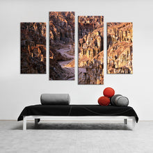 Load image into Gallery viewer, 4PCS nature mountain landscape Wall painting print on canvas for home decor ideas paints on wall pictures art No framed
