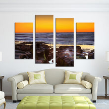 Load image into Gallery viewer, 4PC Large HD Seaview With ShipTop-rated Wall painting print on canvas for home decor ideas paints on wall pictures art No framed
