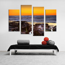 Load image into Gallery viewer, 4PC Large HD Seaview With ShipTop-rated Wall painting print on canvas for home decor ideas paints on wall pictures art No framed
