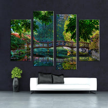 Load image into Gallery viewer, 4PCS bridge art  Wall painting print on canvas for home decor ideas paints on wall pictures art No framed
