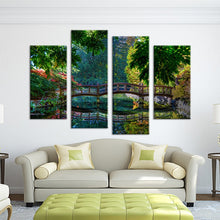 Load image into Gallery viewer, 4PCS bridge art  Wall painting print on canvas for home decor ideas paints on wall pictures art No framed
