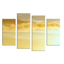 Load image into Gallery viewer, 4PCS nature yellow scape Wall painting print on canvas for home decor ideas paints on wall pictures art No framed
