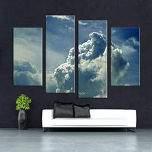 Load image into Gallery viewer, 4PCS paints skyscape clouds Wall painting print on canvas for home decor ideas paints on wall pictures art No framed
