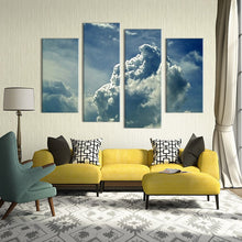 Load image into Gallery viewer, 4PCS paints skyscape clouds Wall painting print on canvas for home decor ideas paints on wall pictures art No framed
