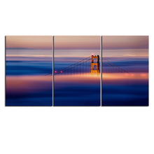 Load image into Gallery viewer, NO FRAME 3pcs golden gate bridge golden gate briusa Printed Oil Painting On Canvas wall Painting for Home Decor Wall picture

