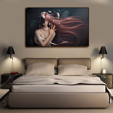Load image into Gallery viewer, Comics Elfen Lied Printed Painting By Numbers Children&#39;s Room Decoration Print Poster Canvas Picture Unframed 5 Pieces

